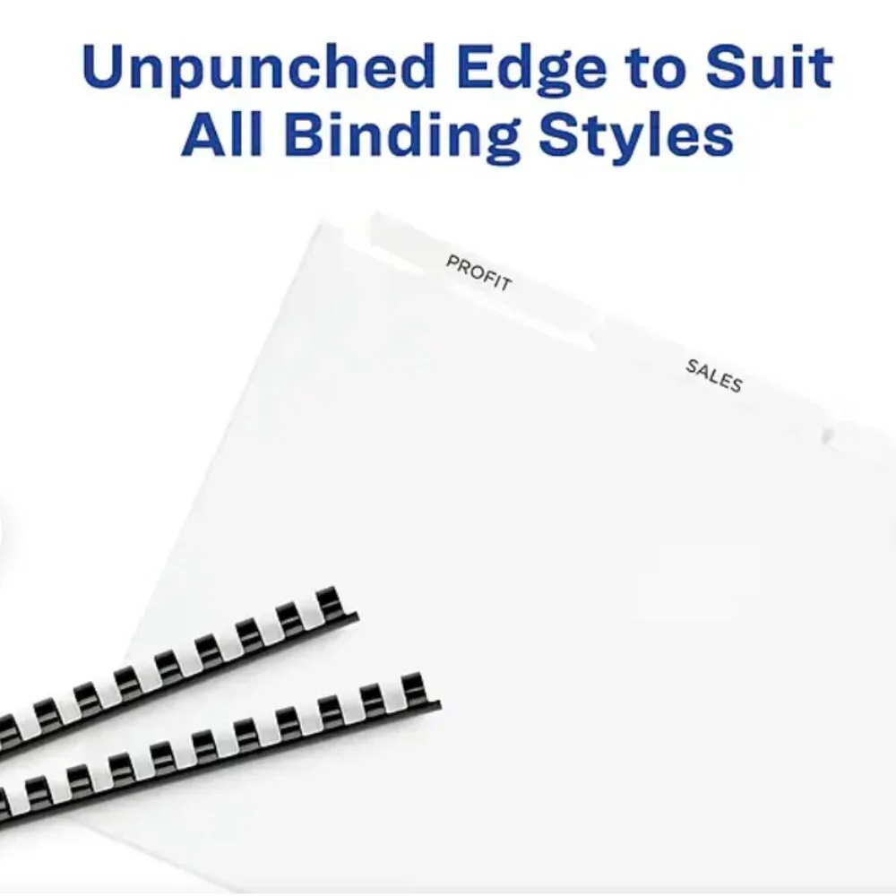 Avery Index Maker Print and Apply Label Dividers, 11432